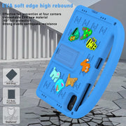 For Honor Pad X8a / X9 2024 Cartoon Sparrow EVA Shockproof Tablet Case(Blue)