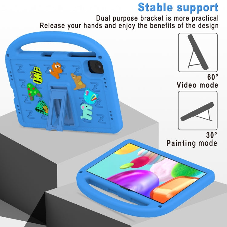 For Honor Pad X8a / X9 2024 Cartoon Sparrow EVA Shockproof Tablet Case(Blue)