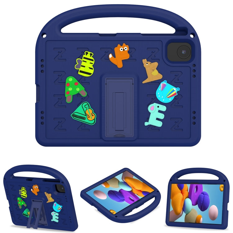 For Honor Pad X8a / X9 2024 Cartoon Sparrow EVA Shockproof Tablet Case(Navy Blue)