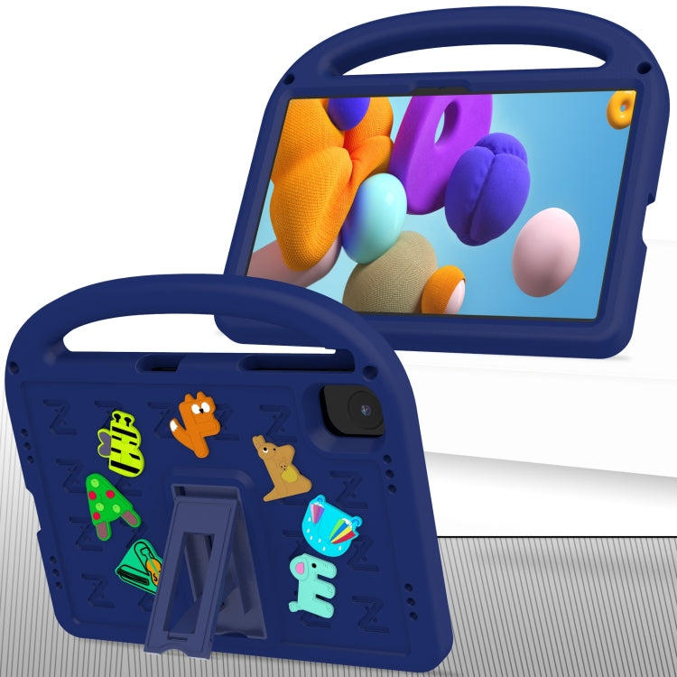 For Honor Pad X8a / X9 2024 Cartoon Sparrow EVA Shockproof Tablet Case(Navy Blue)