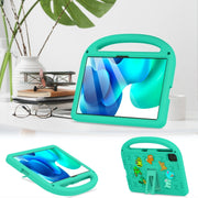 For Honor Pad X8a / X9 2024 Cartoon Sparrow EVA Shockproof Tablet Case(Glacier Green)
