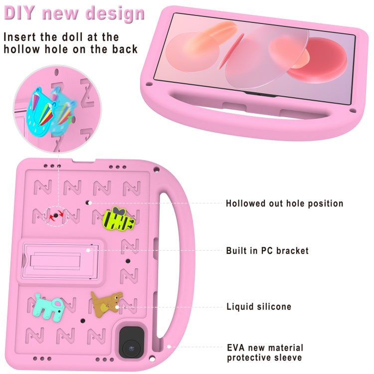 For Honor Pad X8a / X9 2024 Cartoon Sparrow EVA Shockproof Tablet Case(Pink)