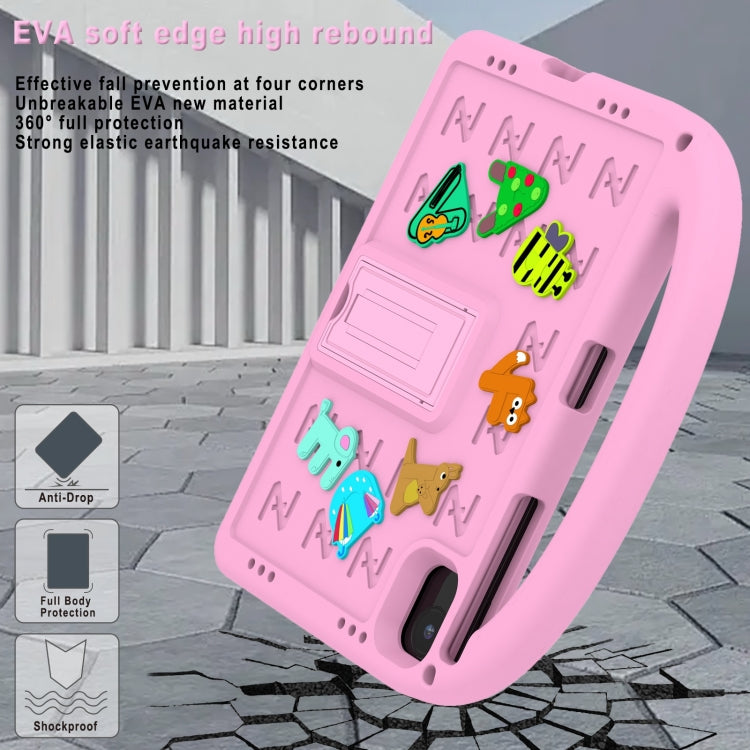 For Honor Pad X8a / X9 2024 Cartoon Sparrow EVA Shockproof Tablet Case(Pink)