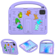 For Honor Pad X8a / X9 2024 Cartoon Sparrow EVA Shockproof Tablet Case(Taro Purple)