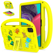 For Honor Pad X8a / X9 2024 Cartoon Sparrow EVA Shockproof Tablet Case(Yellow)