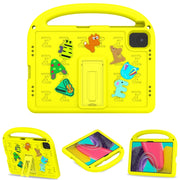For Honor Pad X8a / X9 2024 Cartoon Sparrow EVA Shockproof Tablet Case(Yellow)