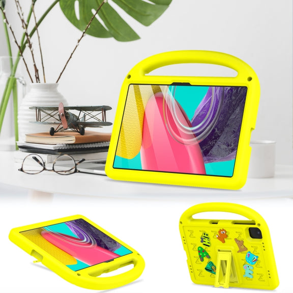 For Honor Pad X8a / X9 2024 Cartoon Sparrow EVA Shockproof Tablet Case(Yellow)