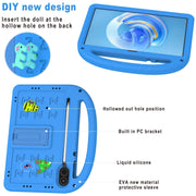 For Honor Pad X9 11.5  Cartoon Sparrow EVA Shockproof Tablet Case(Blue)