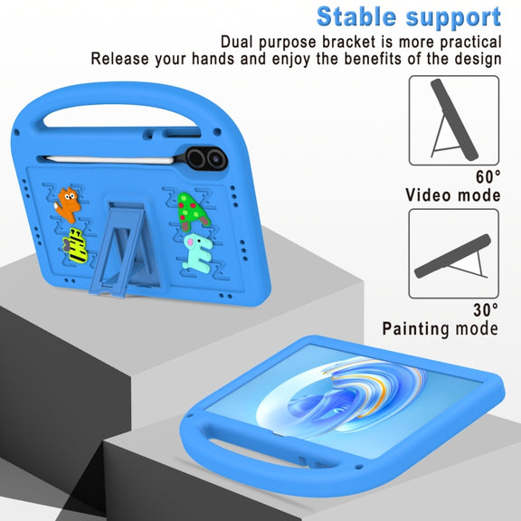 For Honor Pad X9 11.5  Cartoon Sparrow EVA Shockproof Tablet Case(Blue)