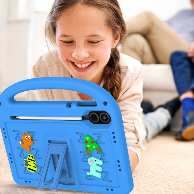 For Honor Pad X9 11.5  Cartoon Sparrow EVA Shockproof Tablet Case(Blue)