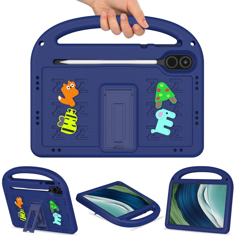 For Honor Pad X9 11.5  Cartoon Sparrow EVA Shockproof Tablet Case(Navy Blue)