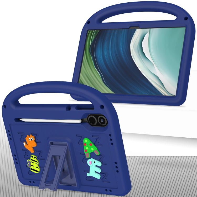For Honor Pad X9 11.5  Cartoon Sparrow EVA Shockproof Tablet Case(Navy Blue)