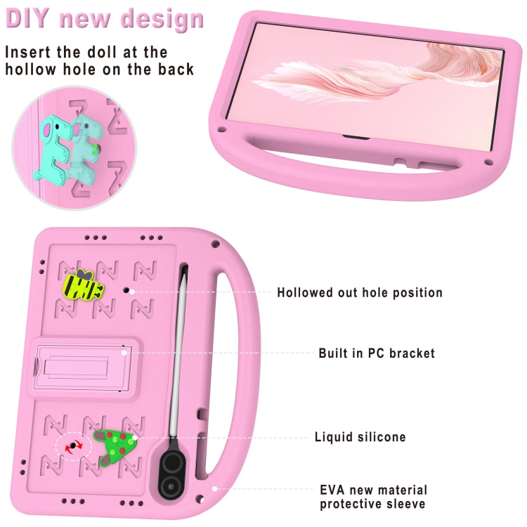 For Honor Pad X9 11.5  Cartoon Sparrow EVA Shockproof Tablet Case(Pink)