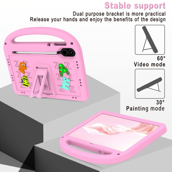 For Honor Pad X9 11.5  Cartoon Sparrow EVA Shockproof Tablet Case(Pink)