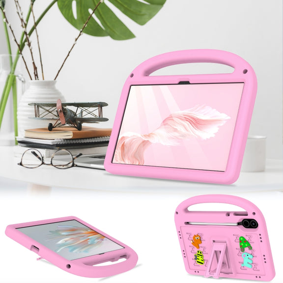 For Honor Pad X9 11.5  Cartoon Sparrow EVA Shockproof Tablet Case(Pink)