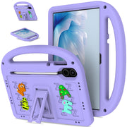 For Honor Pad X9 11.5  Cartoon Sparrow EVA Shockproof Tablet Case(Taro Purple)