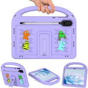 For Honor Pad X9 11.5  Cartoon Sparrow EVA Shockproof Tablet Case(Taro Purple)