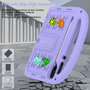 For Honor Pad X9 11.5  Cartoon Sparrow EVA Shockproof Tablet Case(Taro Purple)