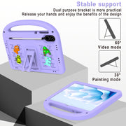 For Honor Pad X9 11.5  Cartoon Sparrow EVA Shockproof Tablet Case(Taro Purple)