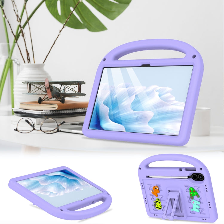 For Honor Pad X9 11.5  Cartoon Sparrow EVA Shockproof Tablet Case(Taro Purple)