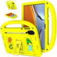 For Honor Pad X9 11.5  Cartoon Sparrow EVA Shockproof Tablet Case(Yellow) - Honor by PMC TechLife | Online Shopping South Africa | PMC TechLife | Buy Now Pay Later Mobicred