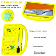 For Honor Pad X9 11.5  Cartoon Sparrow EVA Shockproof Tablet Case(Yellow)