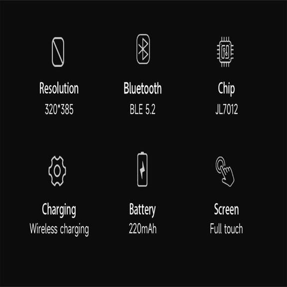 KL08 2.04 inch Color Screen Smart Watch Steel Strap, Support Bluetooth Call(Silver)