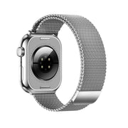 KL08 2.04 inch Color Screen Smart Watch Milan Steel Strap, Support Bluetooth Call(Silver)