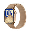 KL08 2.04 inch Color Screen Smart Watch Milan Steel Strap, Support Bluetooth Call(Gold) - Smart Watches by PMC TechLife | Online Shopping South Africa | PMC TechLife | Buy Now Pay Later Mobicred