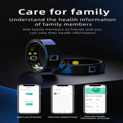 R20 SIZE 11 Smart Ring, Support Heart Rate / Blood Oxygen / Sleep Monitoring / Multiple Sports Modes(Black)