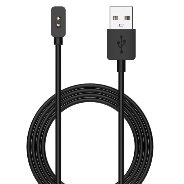 For Xiaomi Smart Band 9 Pro / 9 Active USB Interface Smart Watch Charging Cable, Length: 1m(Black)
