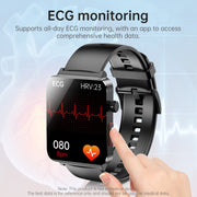 KS03 Pro 1.96 inch Color Screen Smart Watch, Support Bluetooth Call / Wellness Tracking(Black)
