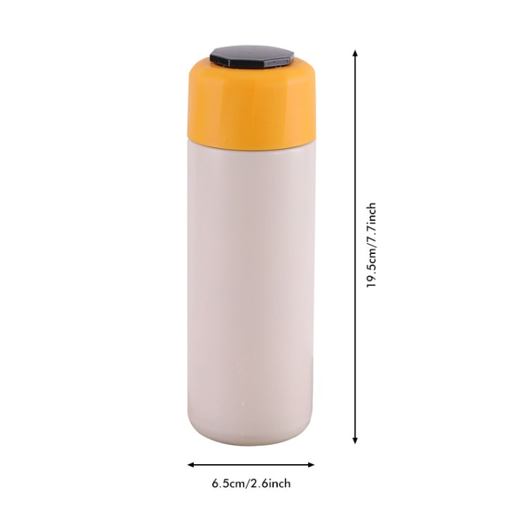 JUNSUNMAY 420ml Vacuum Insulated Water Bottle with LED Temperature Display(Blue)