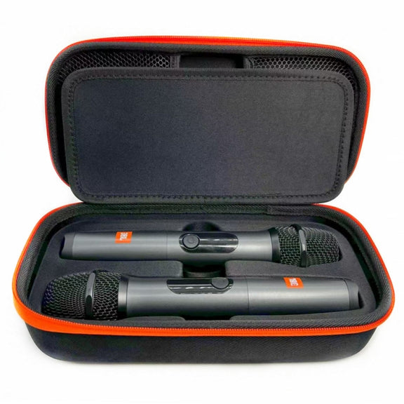 For JBL PartyBox Handheld Wireless Mic Travel Storage Bag Portable EVA Hard Shell Protective Bag