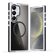 For Samsung Galaxy S25+ 5G Dual-Color Gradient Discolor MagSafe Phone Case(Black) - Galaxy S25+ 5G Cases by PMC Jewellery | Online Shopping South Africa | PMC Jewellery | Buy Now Pay Later Mobicred