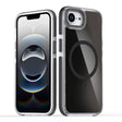 For iPhone 16e Dual-Color Gradient Discolor MagSafe Phone Case(Black) - iPhone 16e Cases by PMC TechLife | Online Shopping South Africa | PMC TechLife | Buy Now Pay Later Mobicred