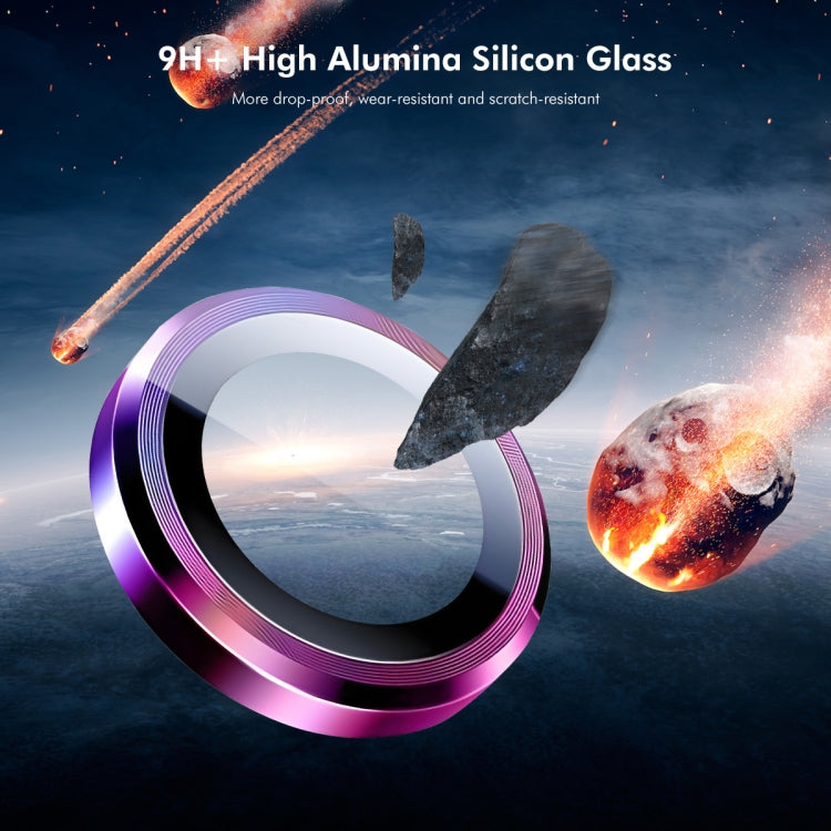 For iPhone 16e ENKAY 9H Rear Lens Aluminium Alloy Tempered Glass Film(Silver)