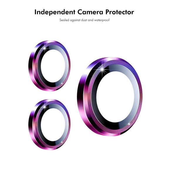 For iPhone 16e ENKAY 9H Rear Lens Aluminium Alloy Tempered Glass Film(Silver)