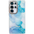 For Samsung Galaxy S25 Ultra 5G Electroplated Marble Texture Phone Case(Blue Green M9) - Galaxy S25 Ultra 5G Cases by PMC Jewellery | Online Shopping South Africa | PMC Jewellery | Buy Now Pay Later Mobicred
