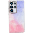 For Samsung Galaxy S25 Ultra 5G Electroplated Marble Texture Phone Case(Purple Pink M14) - Galaxy S25 Ultra 5G Cases by PMC Jewellery | Online Shopping South Africa | PMC Jewellery | Buy Now Pay Later Mobicred