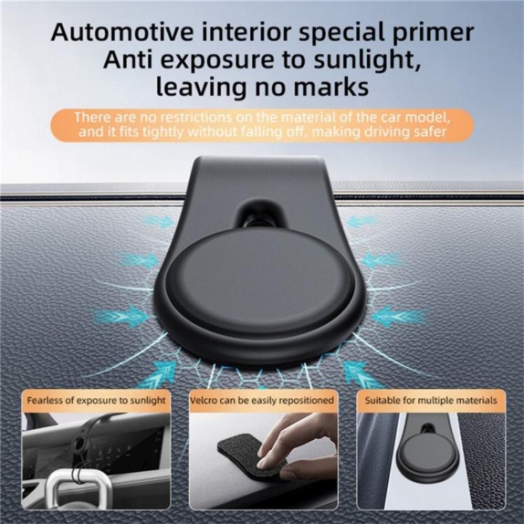 D1 Car Navigation Magnetic Flexible Aluminum Bendable Dashboard Cellphone Holder