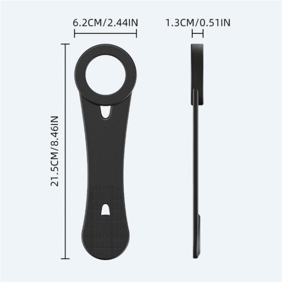 D1 Car Navigation Magnetic Flexible Aluminum Bendable Dashboard Cellphone Holder