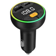 C9 Digital Display FM Transmitter Multifunctional Bluetooth Car MP3 Player USB Type-C Charger - Car Charger by PMC TechLife | Online Shopping South Africa | PMC TechLife | Buy Now Pay Later Mobicred