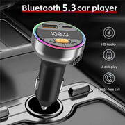 C9S QC3.0 PD 30W Charger FM Transmitter Multifunctional Bluetooth Car MP3 Player