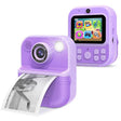 E8 2.4 Inch Screen Photo Printing Video Recorder Multifunctional Kids Dual Lens Camera(Purple) - free shipping - PMC TechLife - Order now!