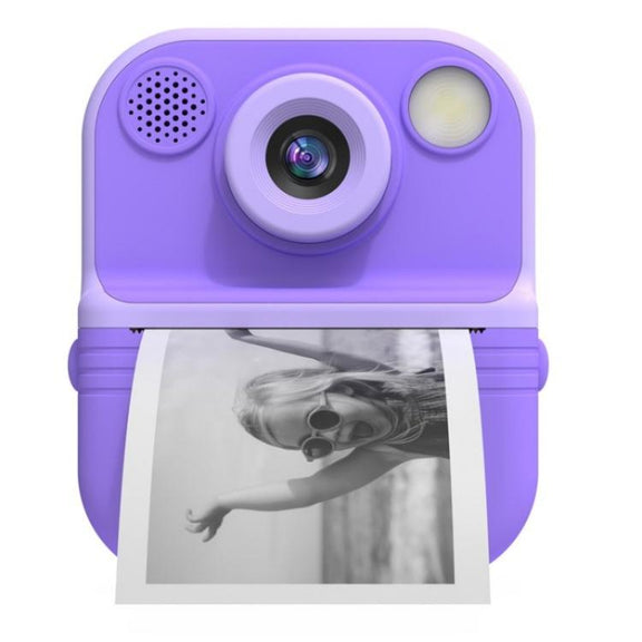 E8 2.4 Inch Screen Photo Printing Video Recorder Multifunctional Kids Dual Lens Camera(Pink)
