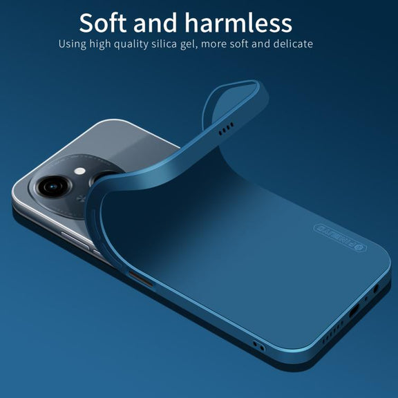 For Tecno Spark Go 2025 / Go 1 PINWUYO Sense Series Liquid Silicone TPU Phone Case(Black)