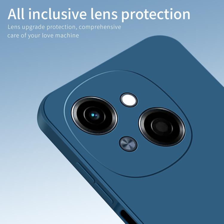 For Tecno Spark Go 2025 / Go 1 PINWUYO Sense Series Liquid Silicone TPU Phone Case(Blue)