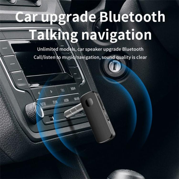 M18 Transmitter Receiver 2-in-1 Speaker Headphone Wireless Car Lapel Clip Bluetooth 5.4 Adapter