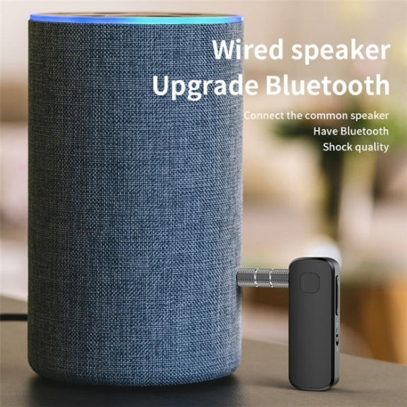 M18 Transmitter Receiver 2-in-1 Speaker Headphone Wireless Car Lapel Clip Bluetooth 5.4 Adapter